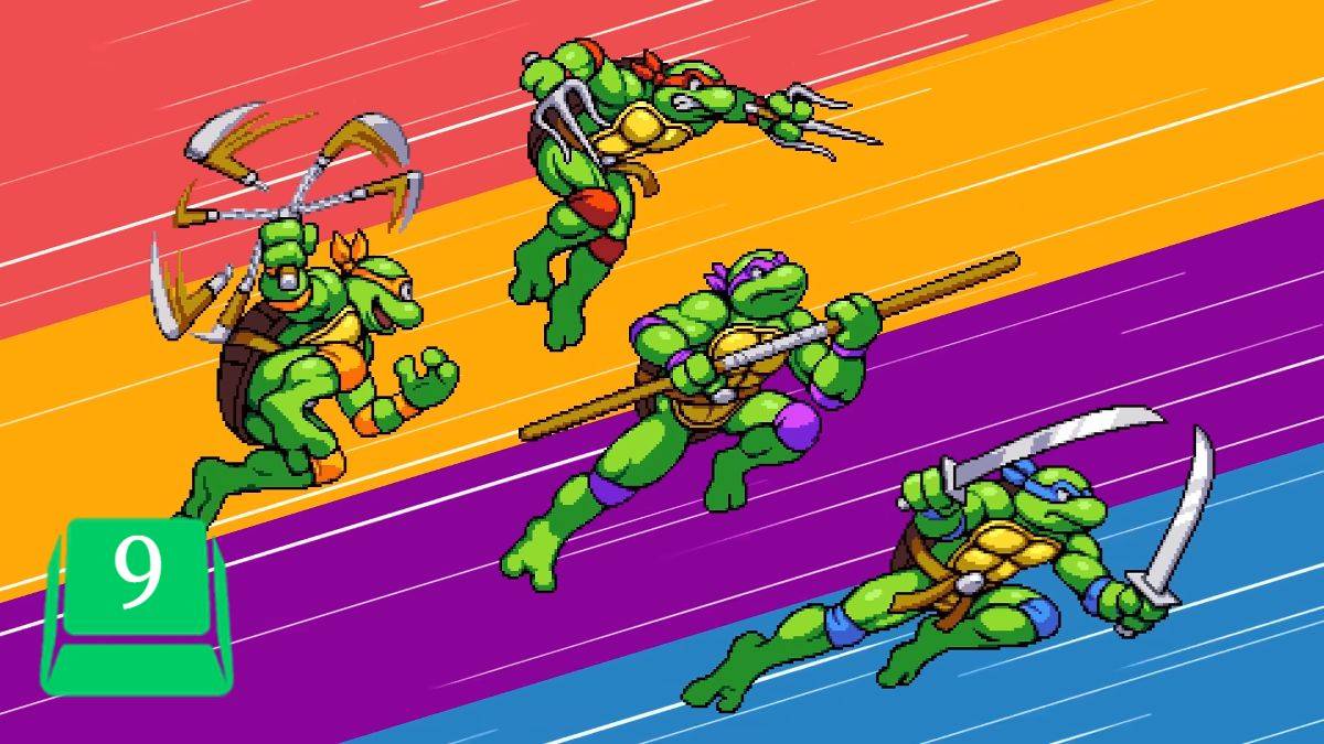 Feature TMNT Shredder's revenge i love being a turtle