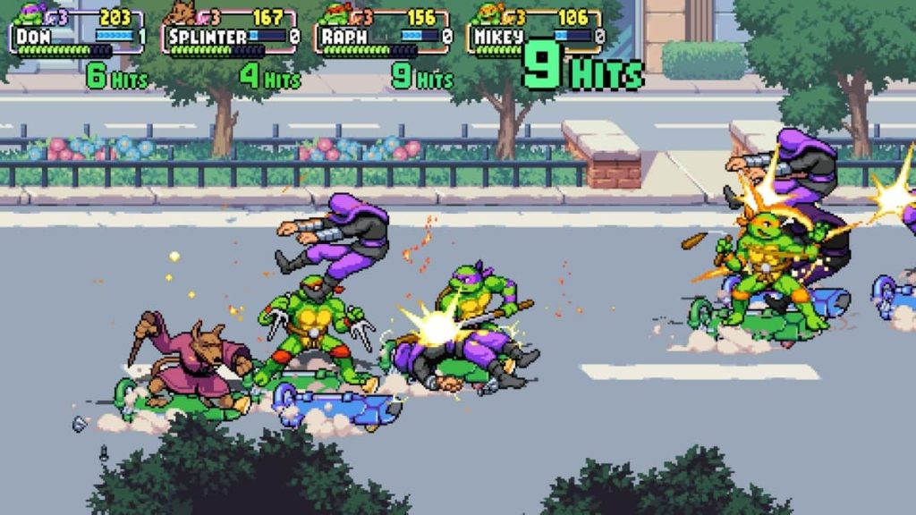 TMNT Shreder's Revenge Turtles