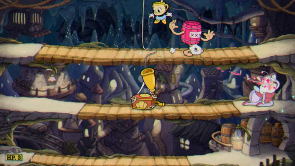 Cuphead Light Bug end of phase