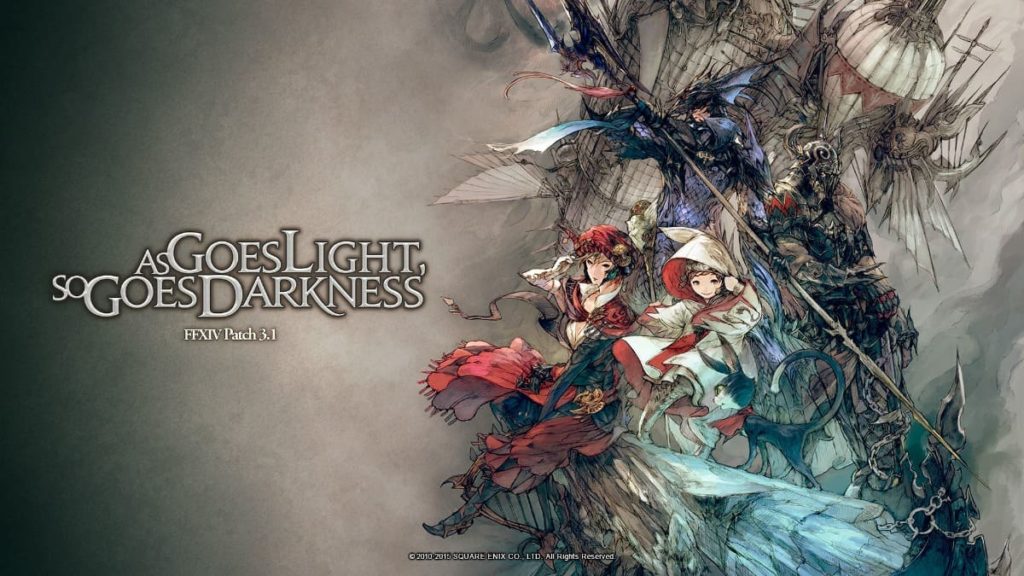 FFXIV As goes light so goes darkness dragonsong quests