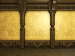 FFXIV Gold Three Leaf Interior Walls