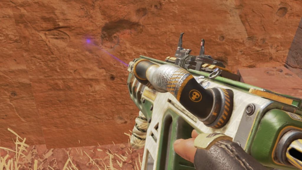 Laser Sights on the R-99, one the weapon changes from Season 14