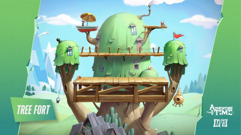 MultiVersus Tree Fort Adventure Time