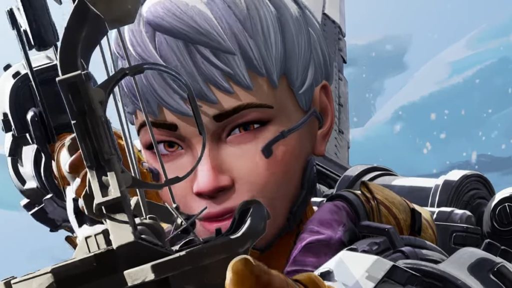 Valkyrie with the Bocek Bow in Apex Legends
