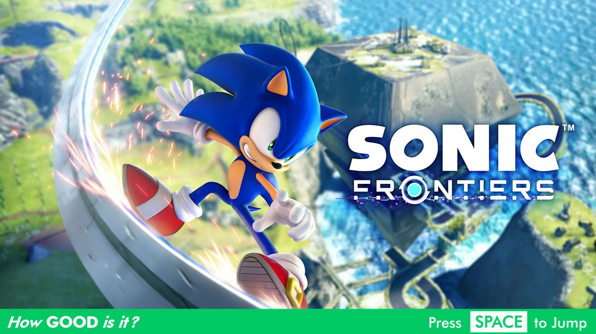 How good is it Sonic Frontiers Sega