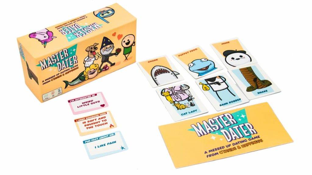 Master Dater Game Cards