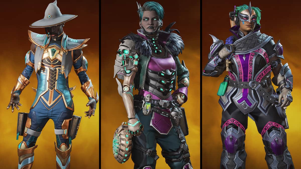 Clip sommerfugl ske Syd All Legend Skins in the Spellbound Collection Event – Apex Legends - Press  SPACE to Jump