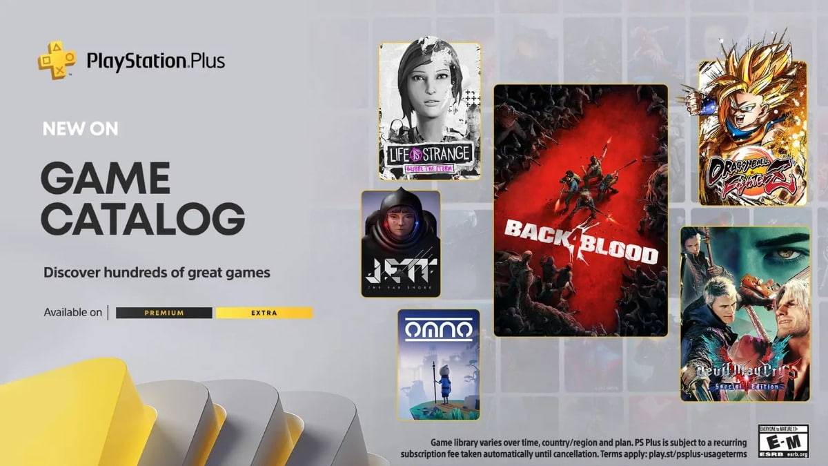 PlayStation Plus Extra January Games Catalog