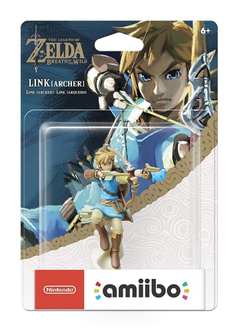 The Legend of Zelda breath of the wild archer link amiibo box