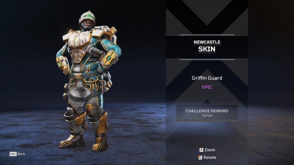 Newcastle Veiled Collection limited edition skin