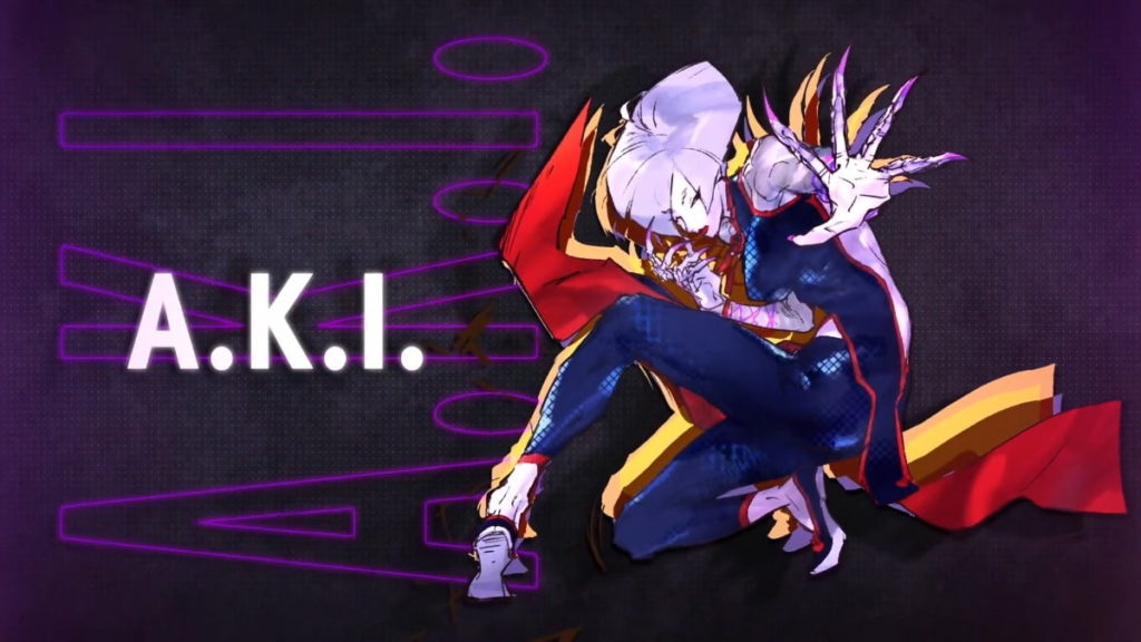 A.K.I, a new character from Street Fighter 6