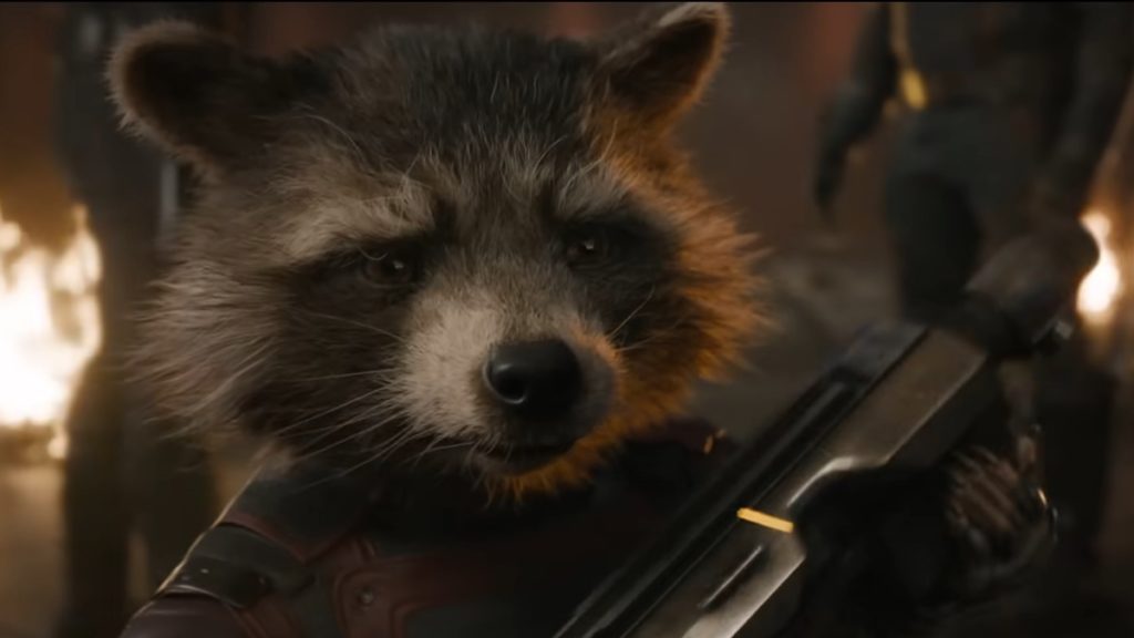 Guardians of the Galaxy rocket