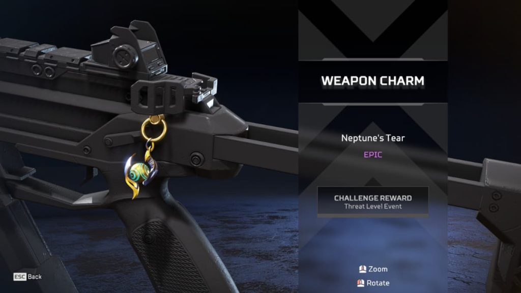 Neptune Tear weapon charm