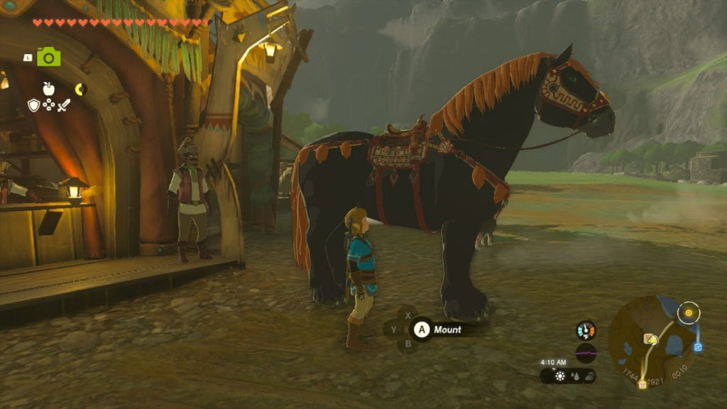 Tears of the Kingdom ganon giant horse with gear