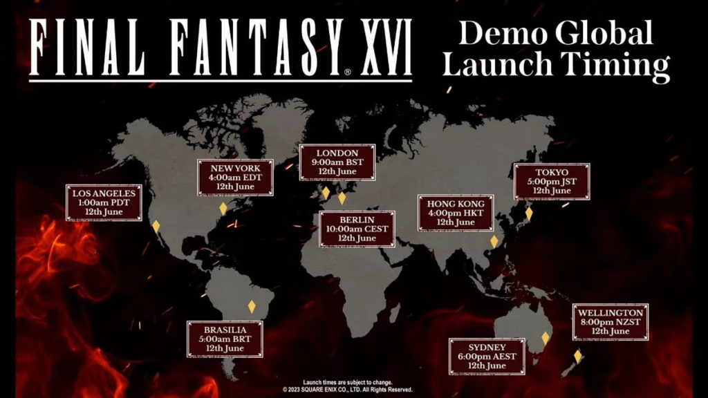 Feature Final Fantasy xvi demo global launch window